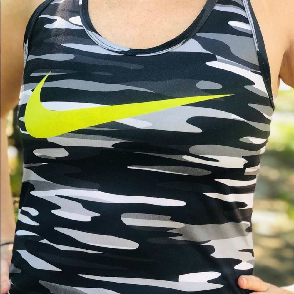 Nike dri-fit tank top,workout size medium camo